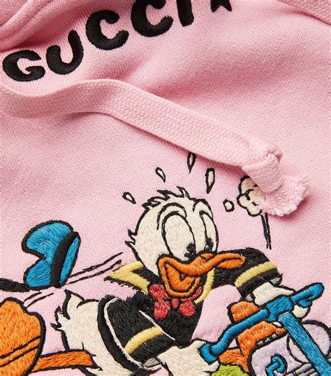 gucci duck hoodie|Gucci x Disney Donald Duck Hooded Sweatshirt 'Black' .